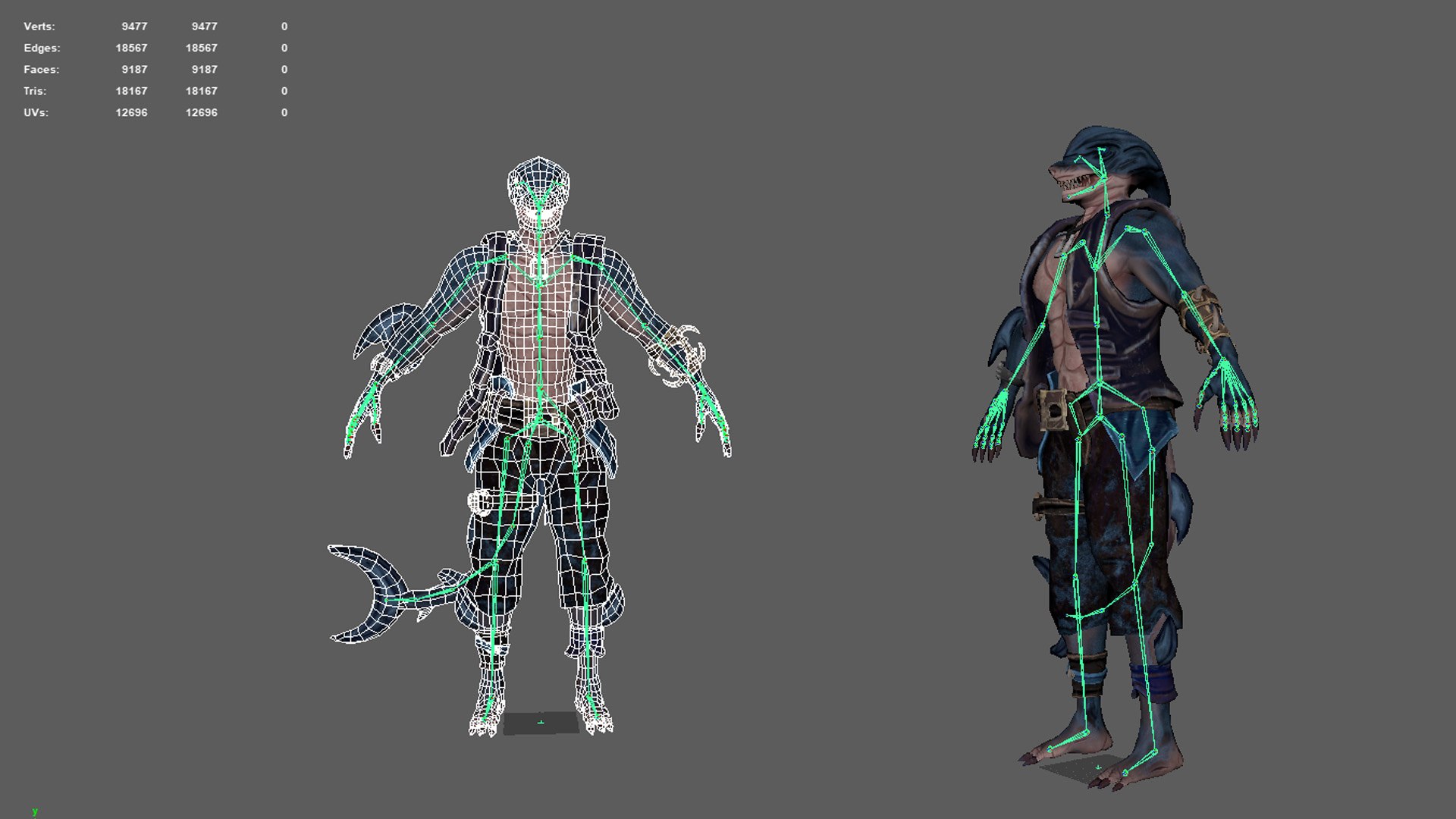 3D Shark-Man model https://p.turbosquid.com/ts-thumb/uM/PnYU1R/s3/wireframe/jpg/1743246812/1920x1080/fit_q87/9fc3958197aa75f1aa277f2e3967b51802101390/wireframe.jpg
