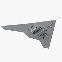 Dassault nEUROn Stealth UCAV Rigged