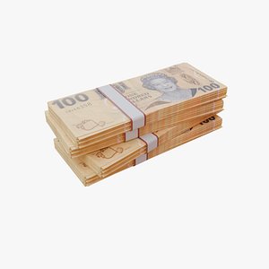 3D 100 Fijian Dollar FJD