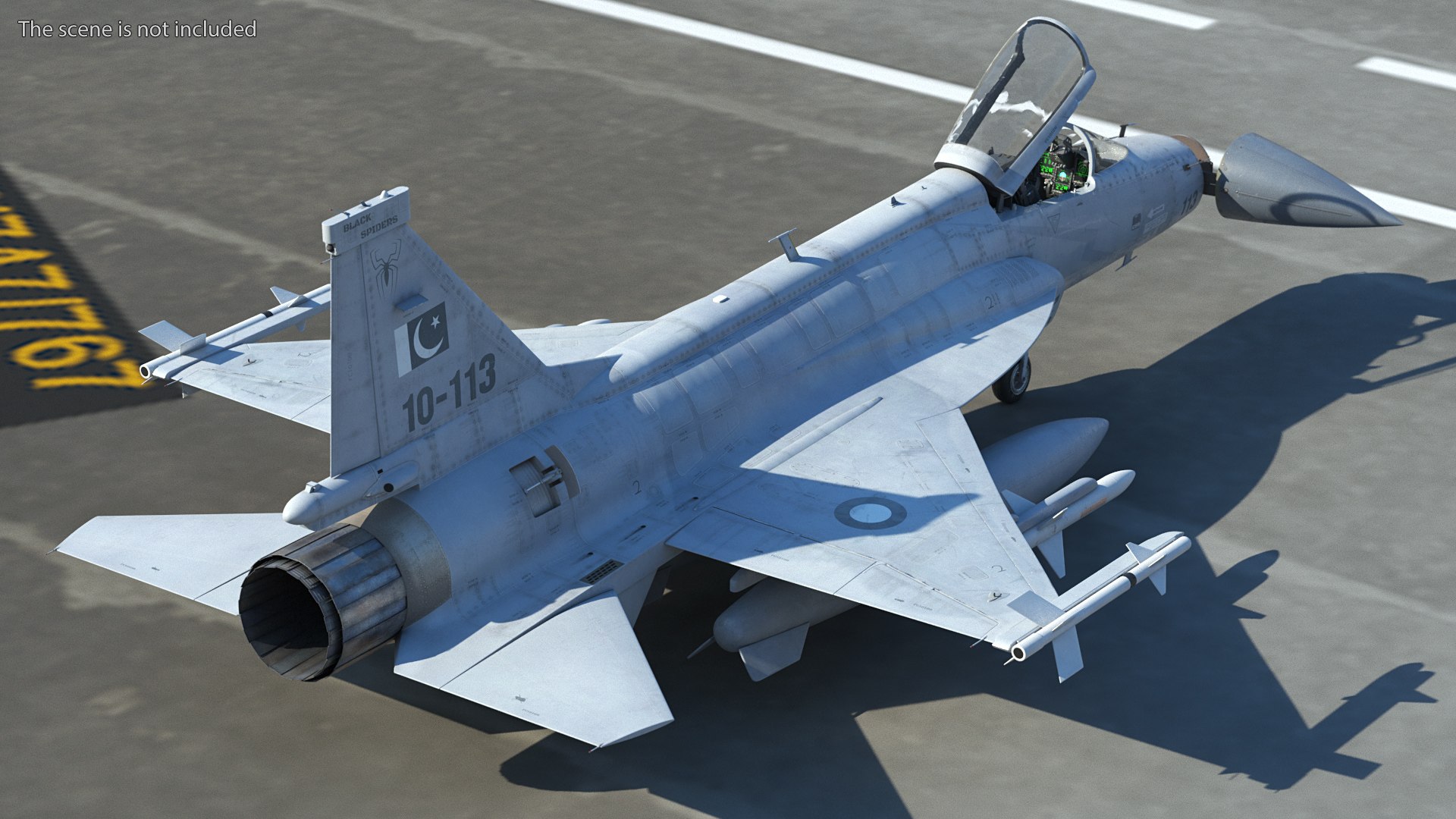 PAC JF-17 Thunder Pakistan Air Force with Armament Rigged 3D model https://p.turbosquid.com/ts-thumb/uM/VP9Ez6/d5/pacjf17thunderpakistanairforcewitharmamentriggedmb3dmodel004/jpg/1632436963/1920x1080/fit_q87/7a2f6c056b99e1089ca2437f165a7580cfb05146/pacjf17thunderpakistanairforcewitharmamentriggedmb3dmodel004.jpg