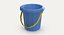 Sand Toy Bucket Low Poly