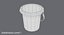 Sand Toy Bucket Low Poly