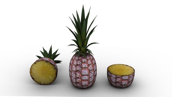 modelo 3d piña - TurboSquid 1659224