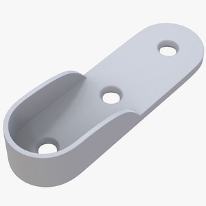 closet tube support 3D model