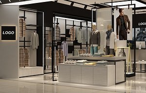 Clothing Store 10 3D