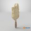 Gelato al cioccolato bianco e mandorle - Scansionato in 3D