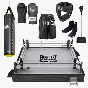Boxing Set Black White 7 in 1