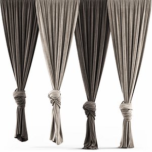 3D model curtains 38 knot interior