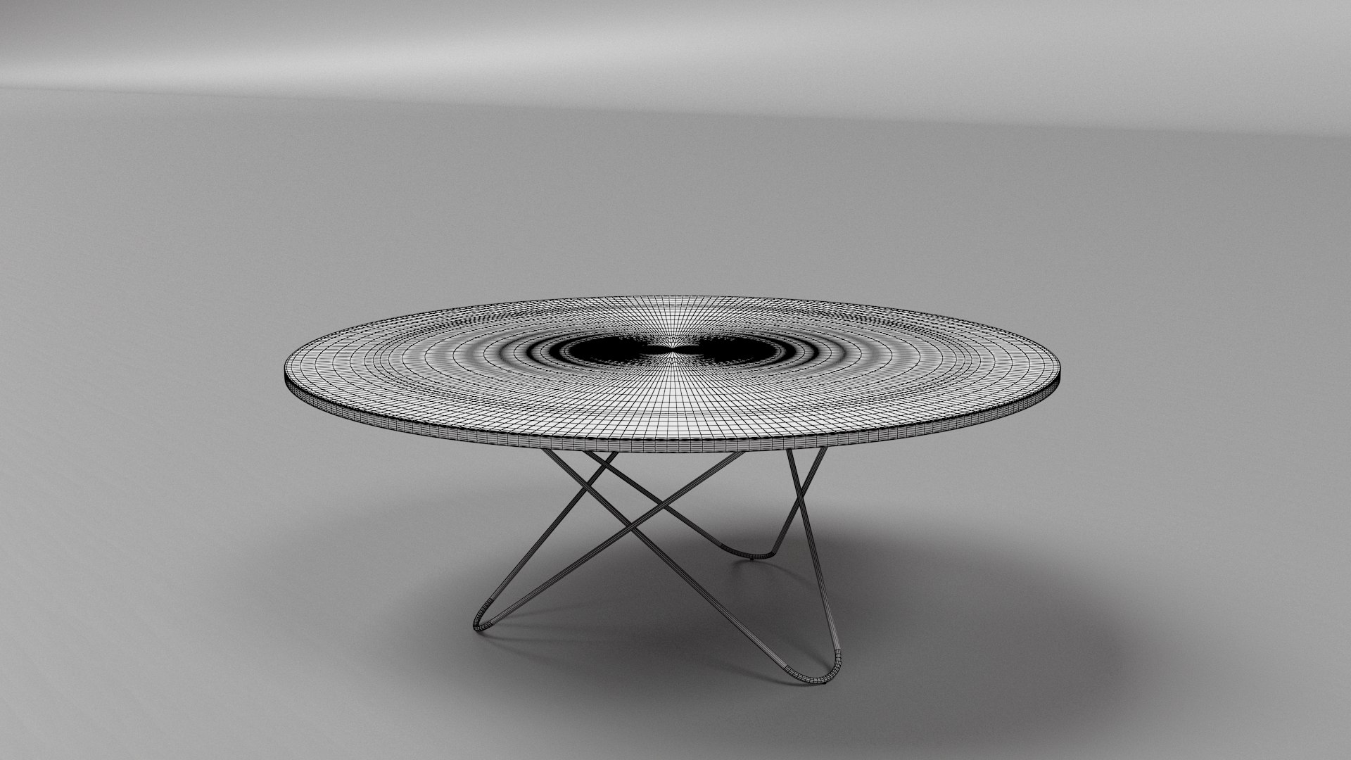 Modern Round Coffee Table Marble Top 3D Model - TurboSquid 2315493