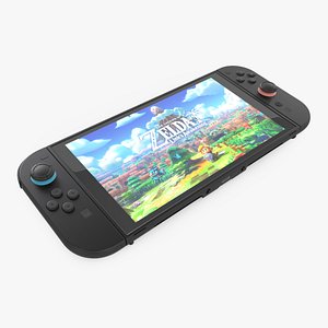 任天堂のゲームと時計の卵ハンドヘルドゲームコンソール3Dモデル