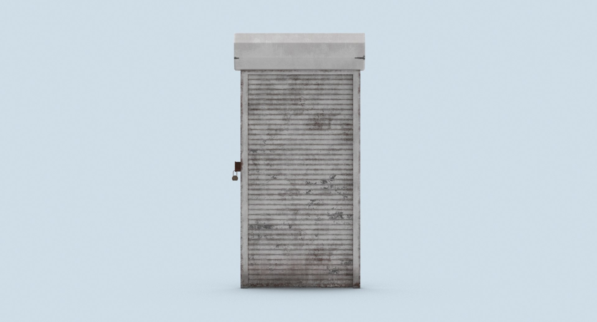 Storefront-rolling-gate---gate-01-dirty 3D Model - TurboSquid 1338397