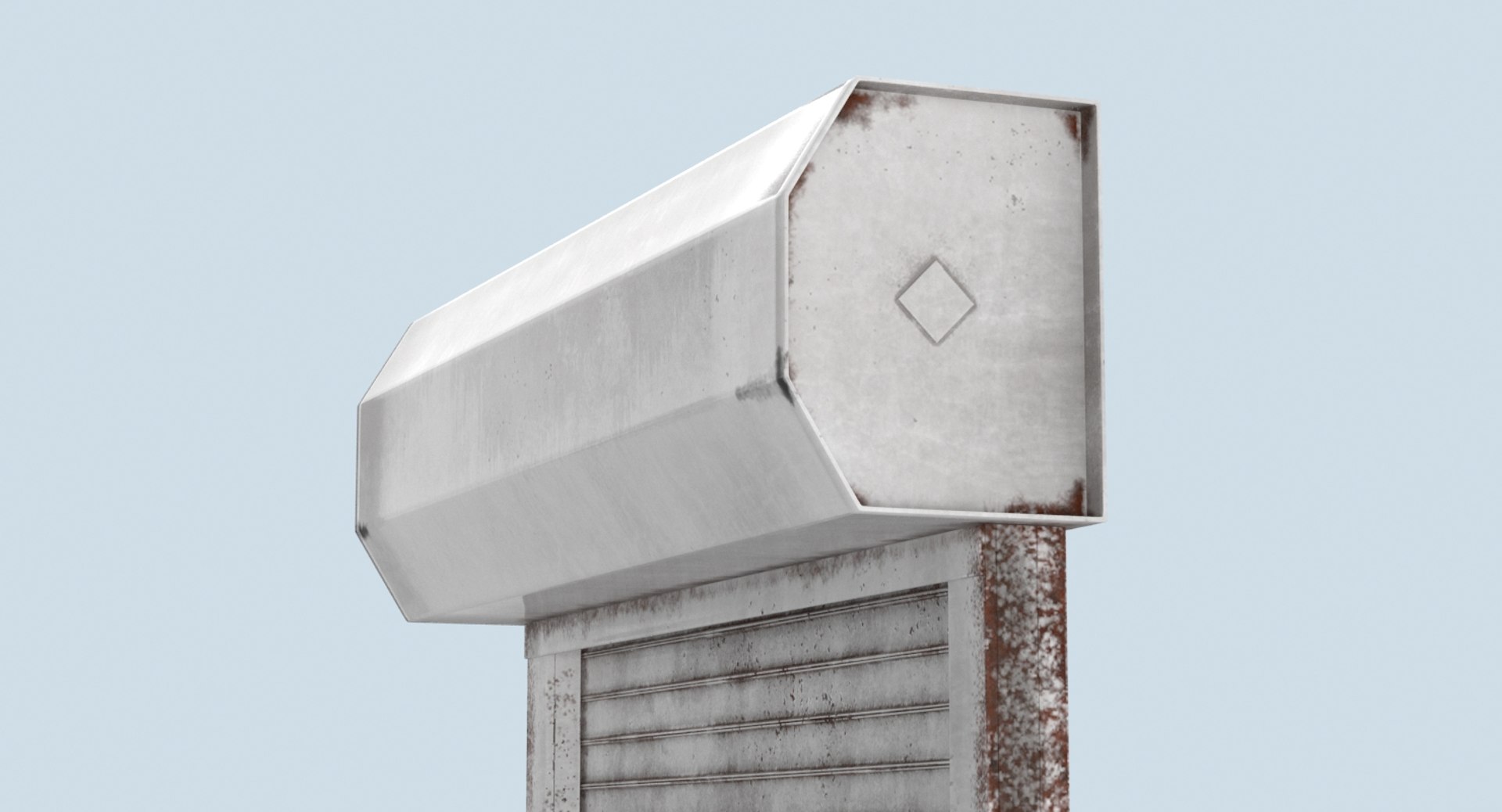 Storefront-rolling-gate---gate-01-dirty 3D Model - TurboSquid 1338397