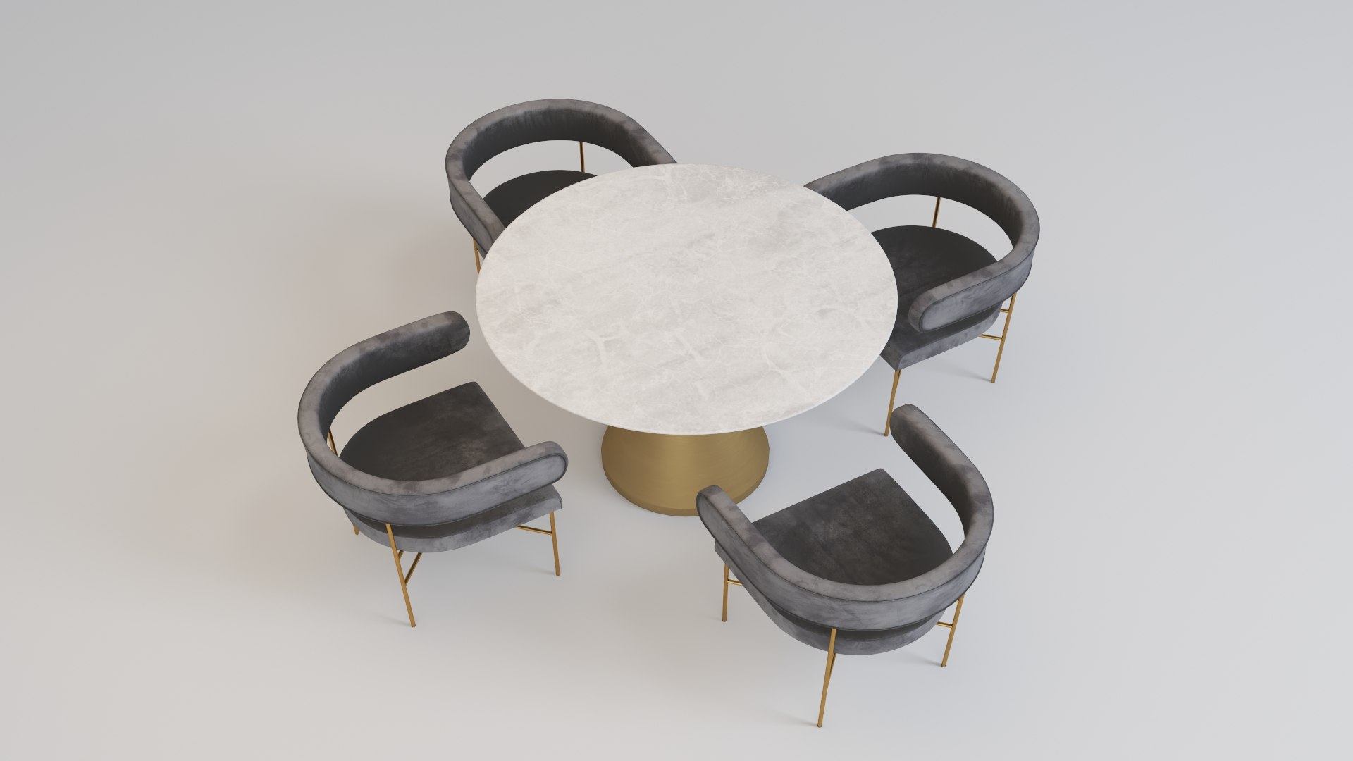 3D dining table v5 model - TurboSquid 1562231