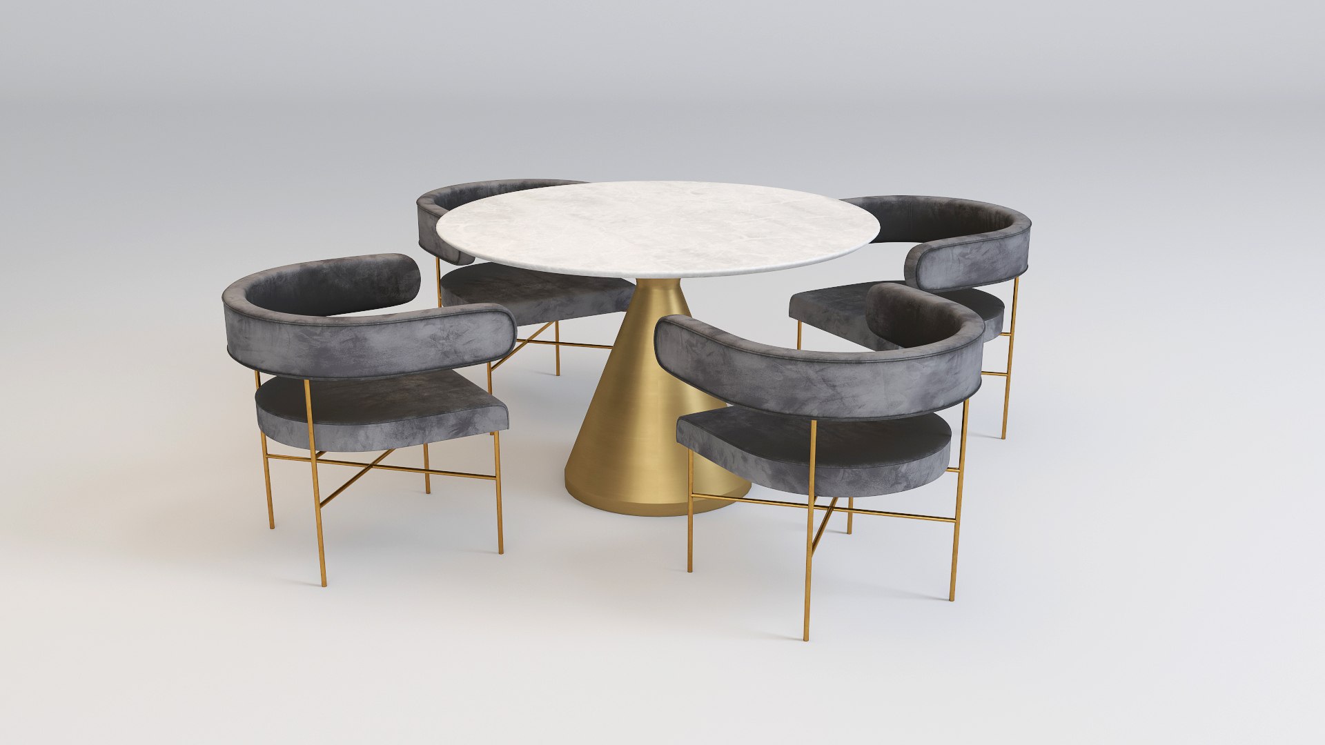 3D dining table v5 model - TurboSquid 1562231