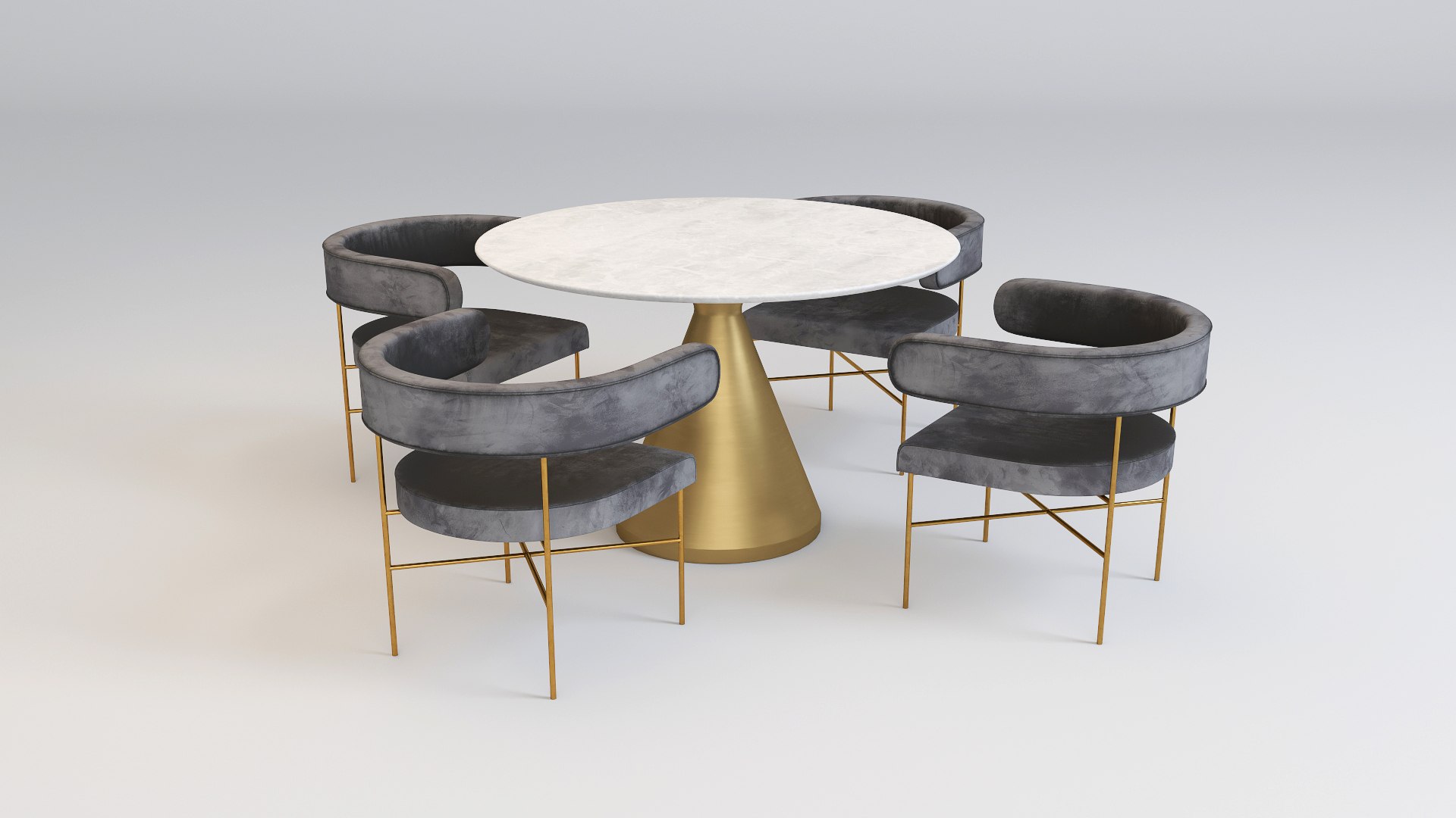 3D dining table v5 model - TurboSquid 1562231