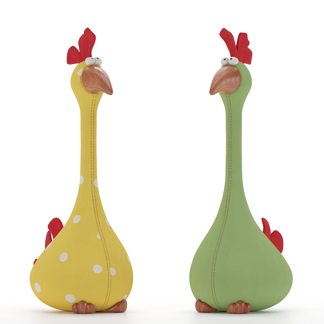 Funny Chicken Model - TurboSquid 1709819