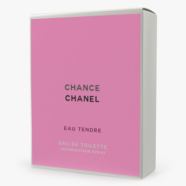 Parfum Chanel Chance Eau Parfum Vaporisateur with Box 3D Model $39 - .3ds  .c4d .fbx .ma .obj .max - Free3D