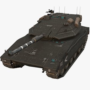 3D model merkava iv