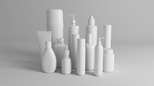 3D set bottles 13