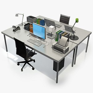desk accessories 3d dxf