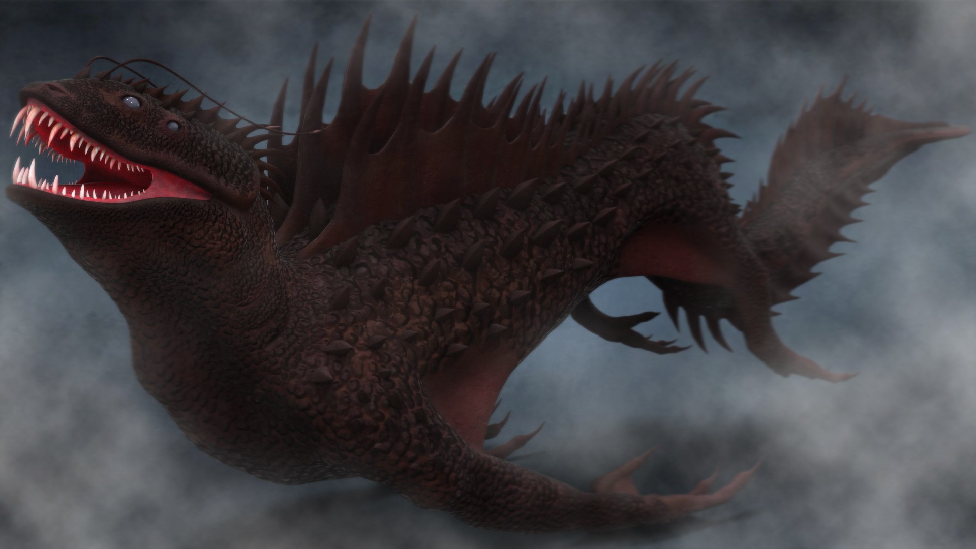 3D Sea Monsters Collection 02 model TurboSquid 1987355