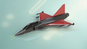 Jet Airplane 3D Model  SolidWorks model