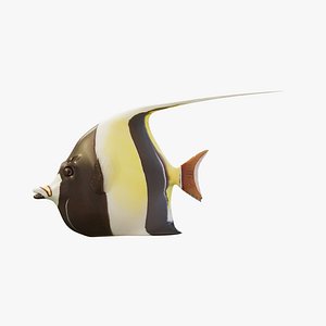 Moorish Idol - Static PBR
