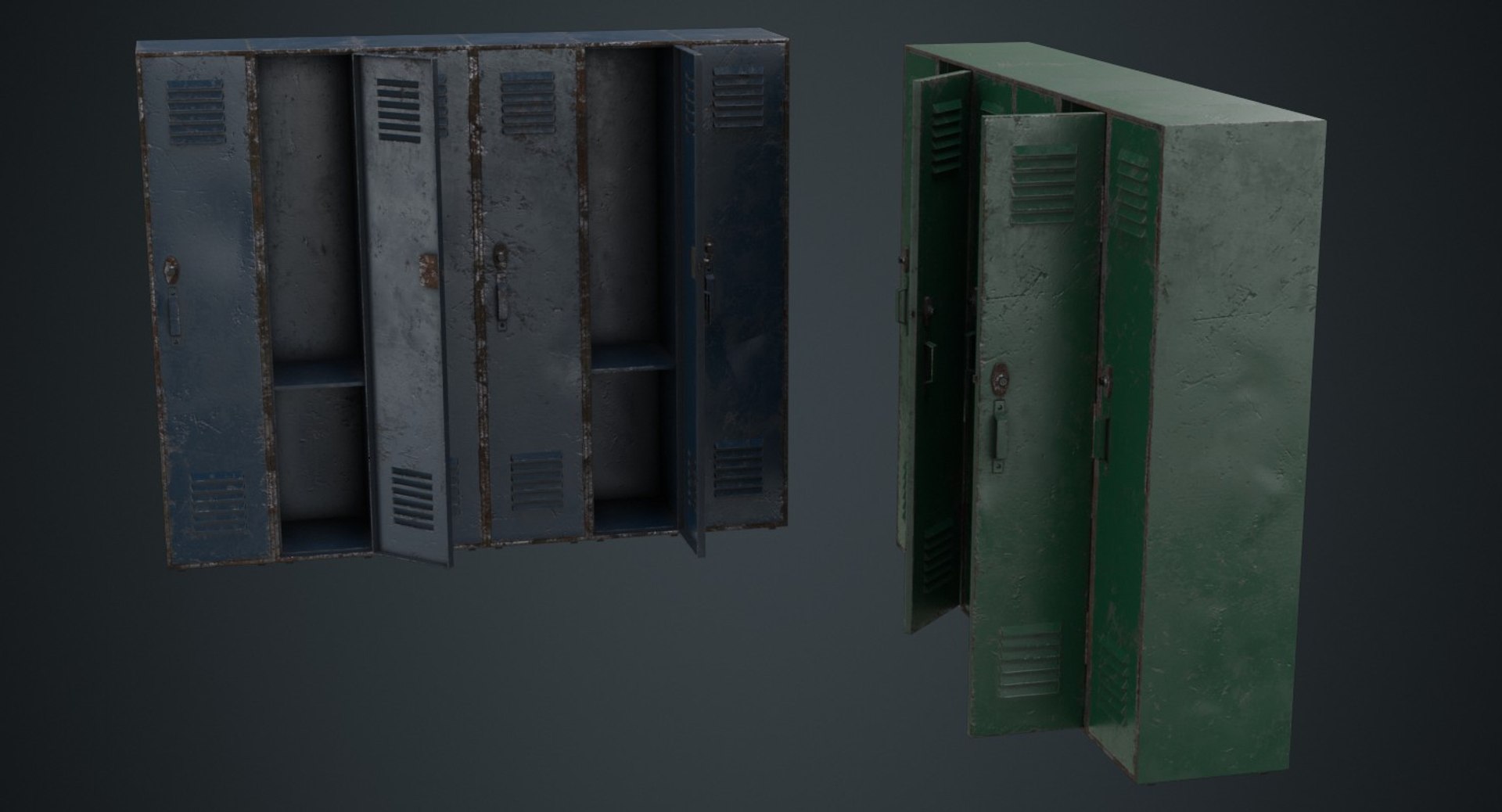 3D Locker 1b - TurboSquid 1303961
