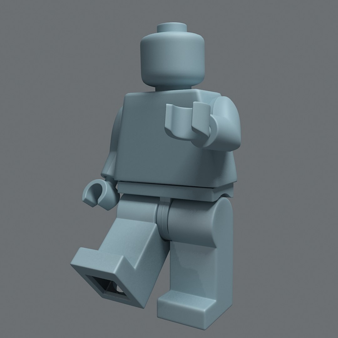 3dsmax Lego Character
