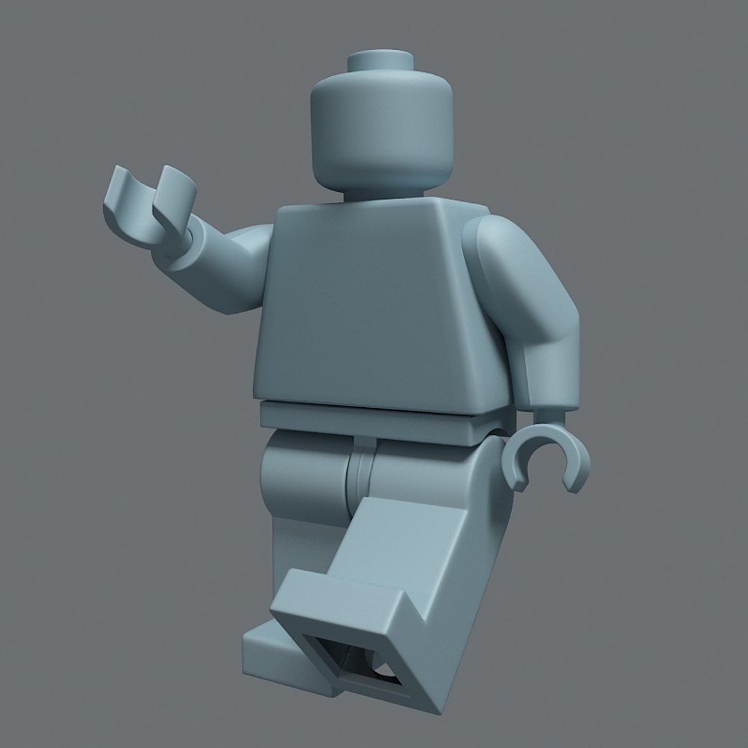 3dsmax lego character