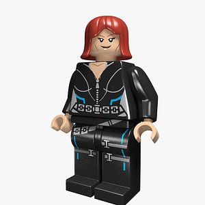 black widow lego