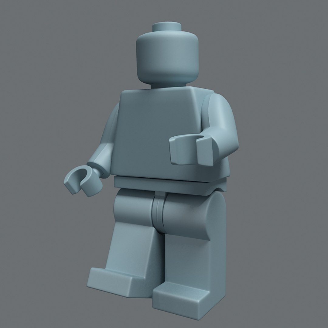 3dsmax Lego Character