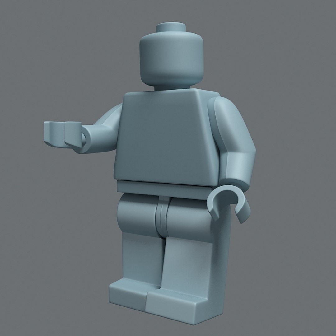 3dsmax lego character