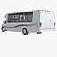 shuttle bus 3d model