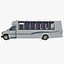 shuttle bus 3d model