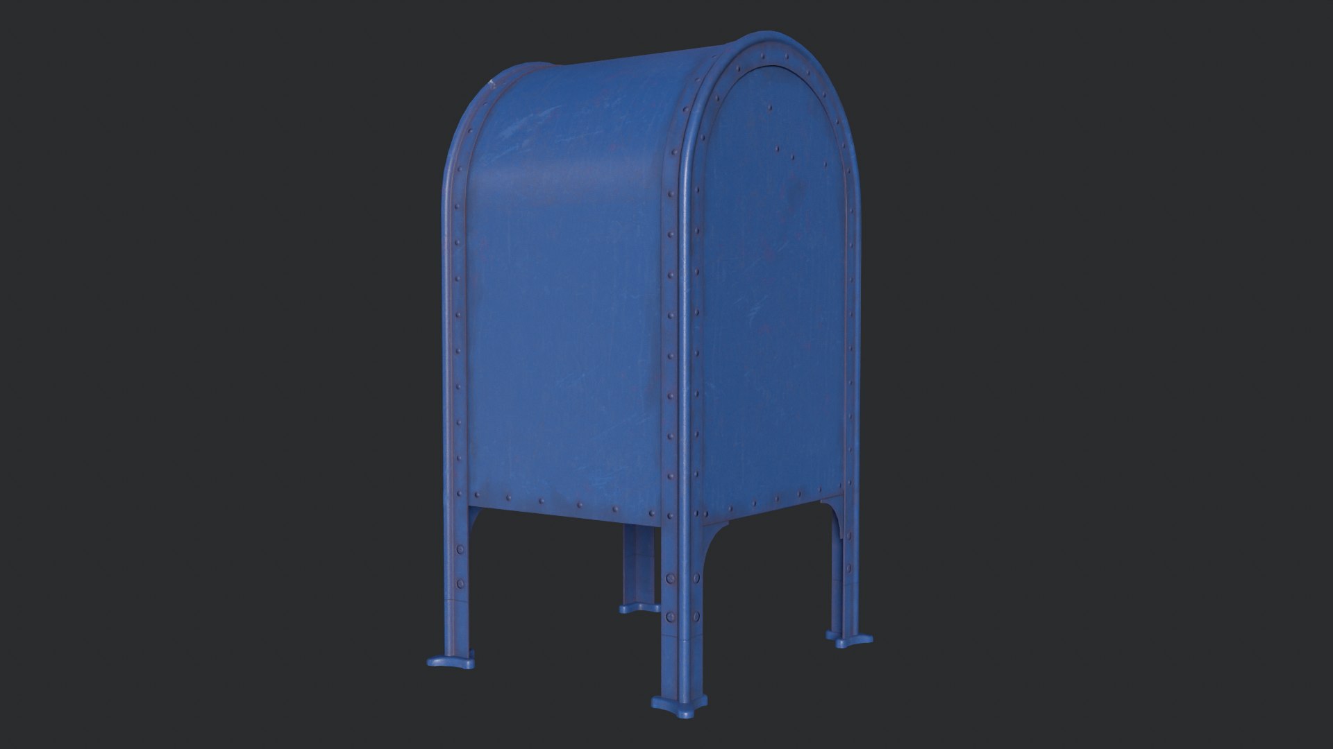 3D Mailbox 3D PBR Model - TurboSquid 2257918