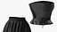 Corset en cuir avec jupe