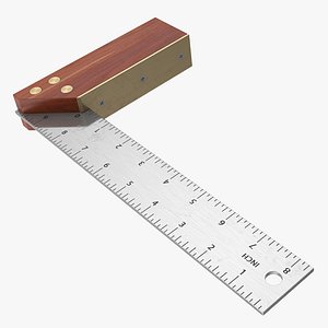 L-Shaped Square Generic 3D Model