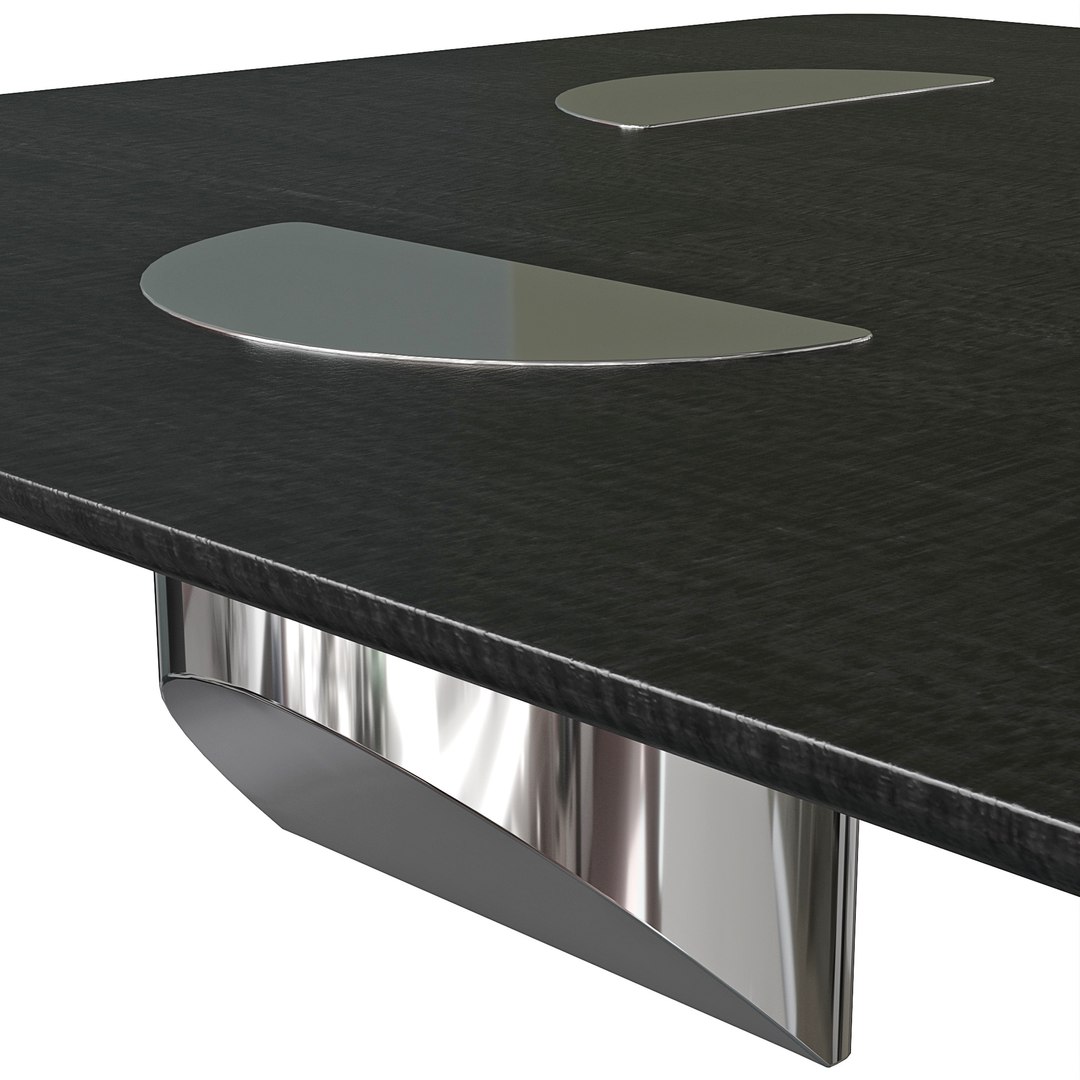 Minotti Coffee Table Wedge 3D Model - TurboSquid 2150683
