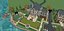 European style single-family villa manor Scenery yard 3D model