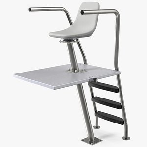 3D Swimming Pool Lifeguard Chair