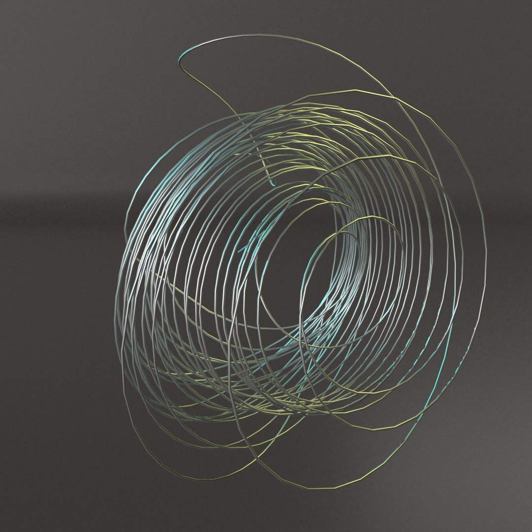 3D hadley strange attractor model - TurboSquid 1417369