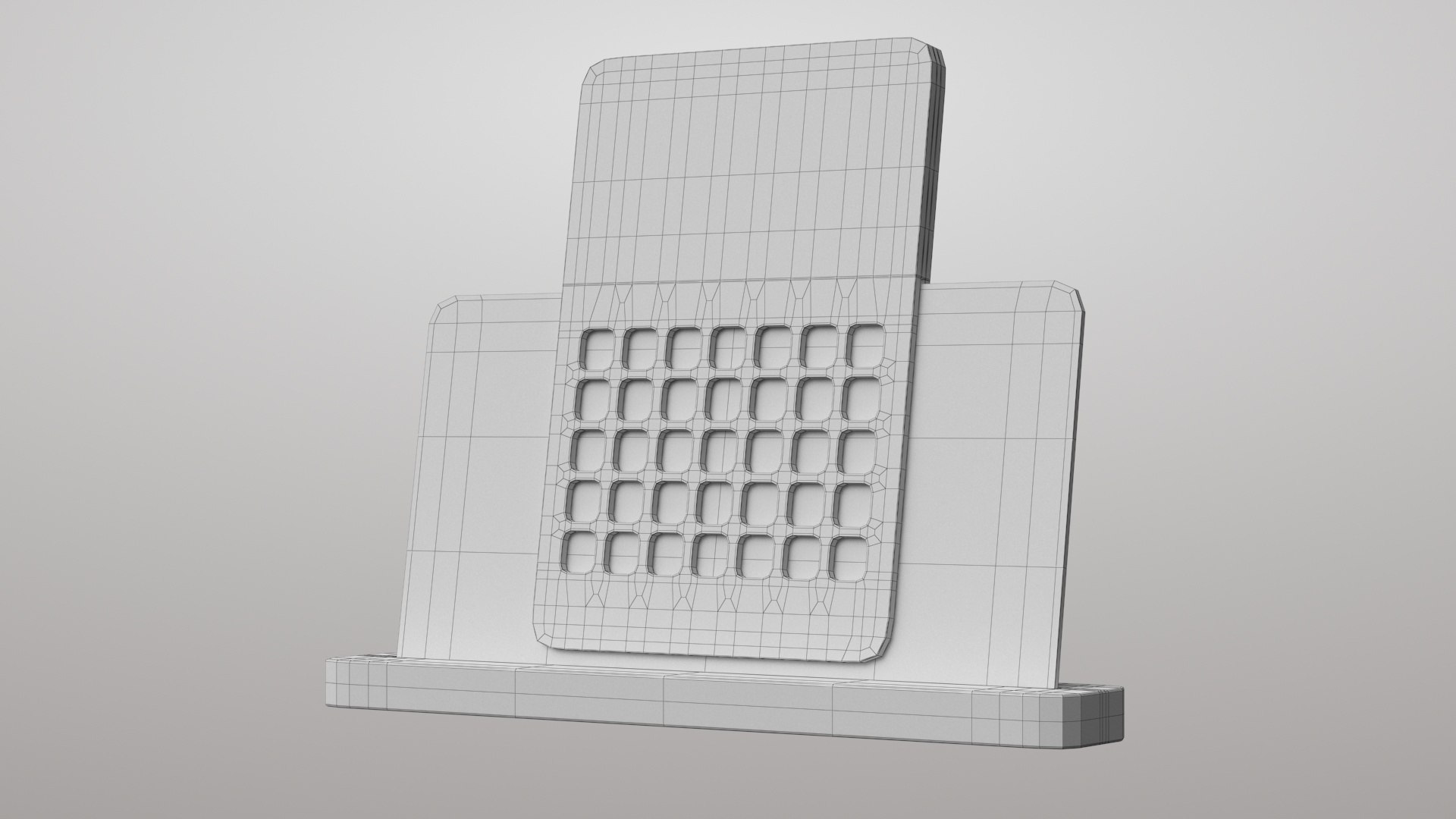 Calendar White PBR 3D model - TurboSquid 1964104