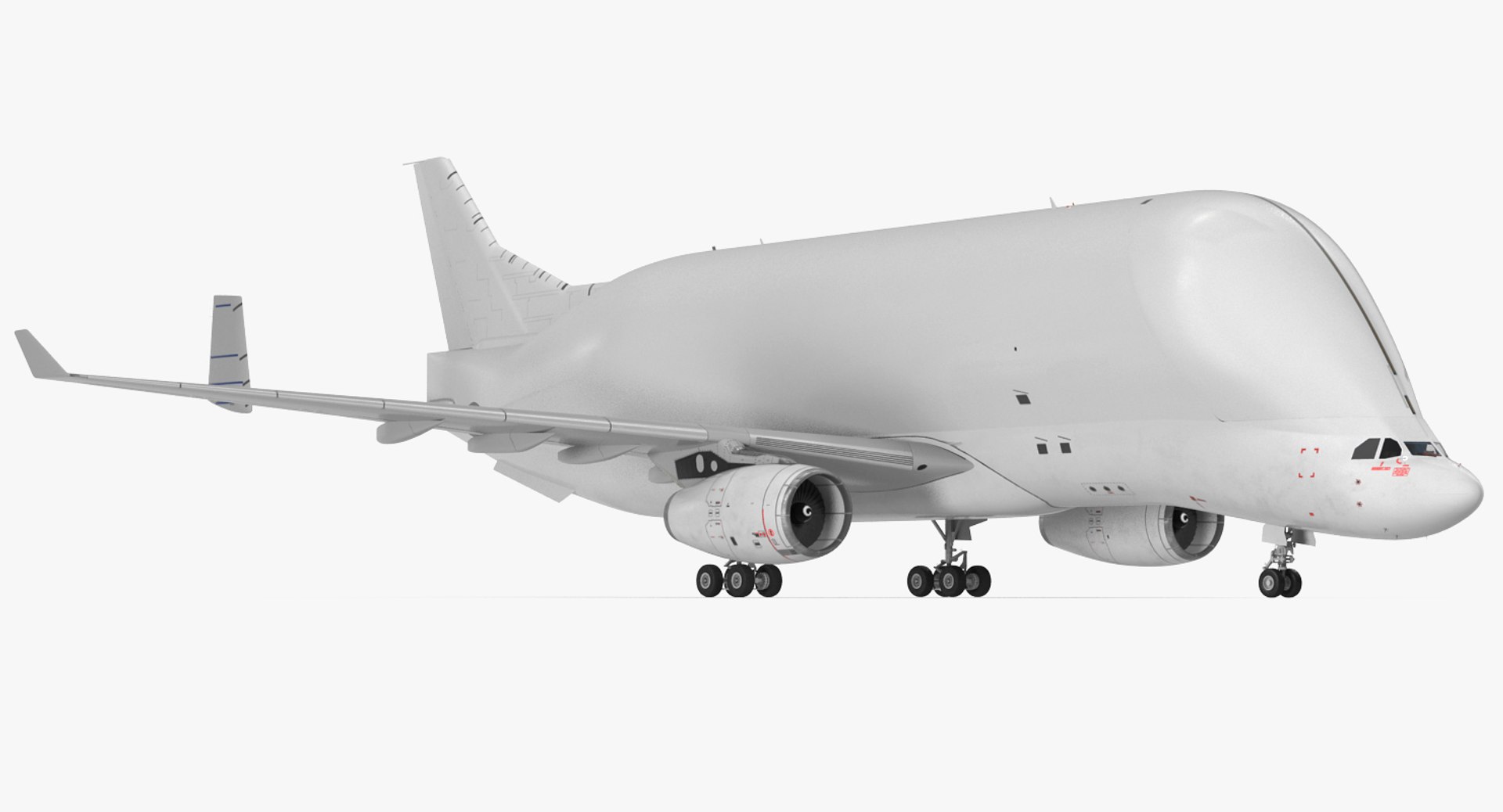 Large Cargo Aircraft 3D model preview