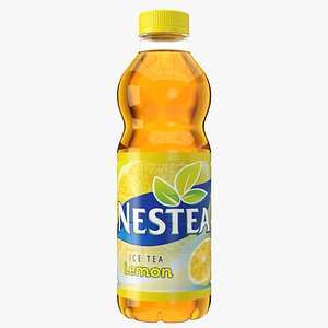 nestea lemon bottle 3D model