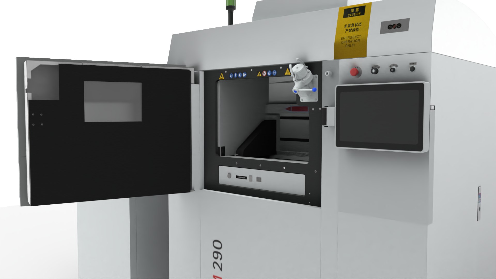 3D EOS M290 Laser Direct Sintering Metal Printers model TurboSquid