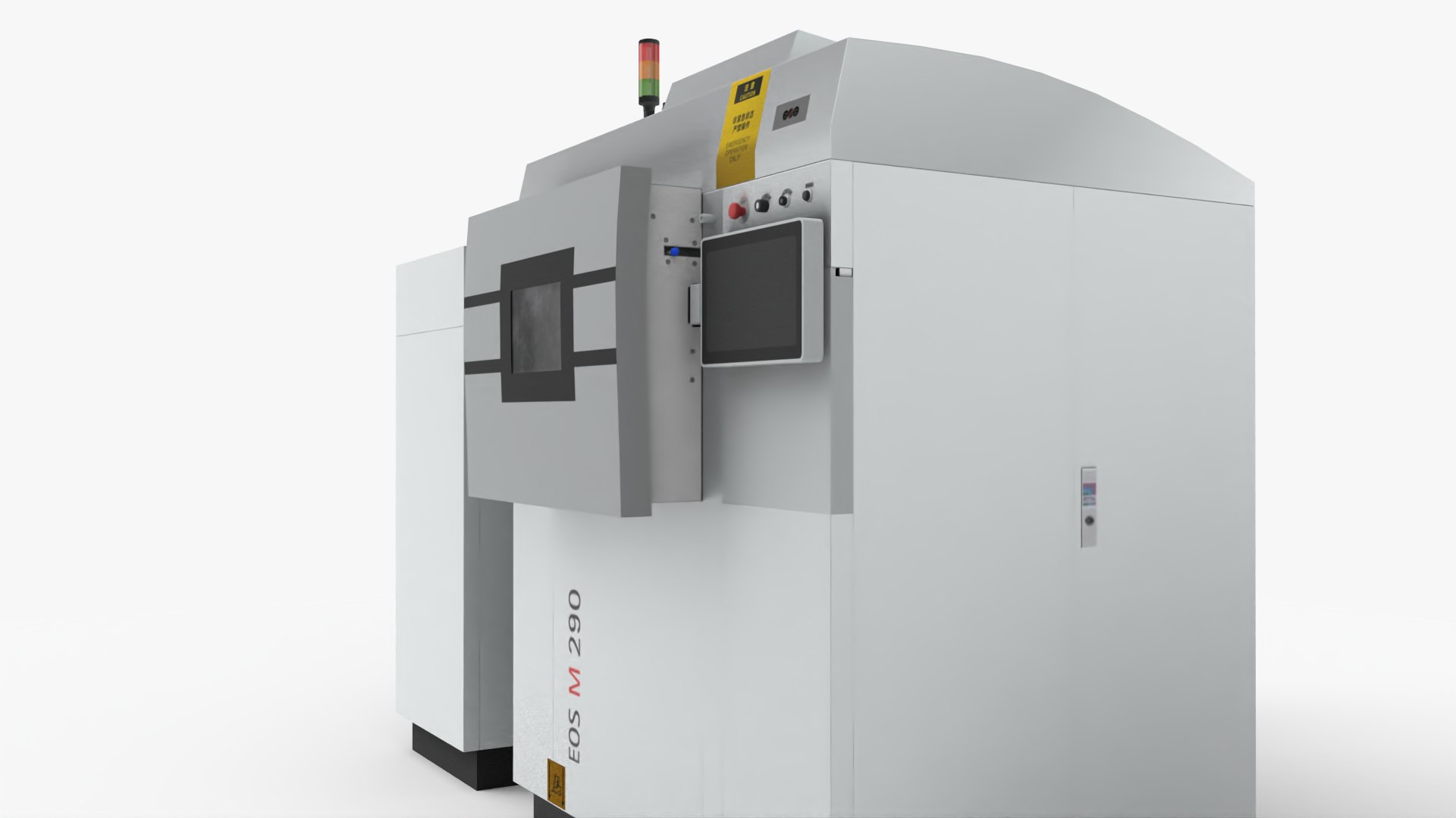 3D EOS M290 Laser Direct Sintering Metal Printers model TurboSquid