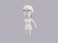 卡通女性角色 Rigged 075