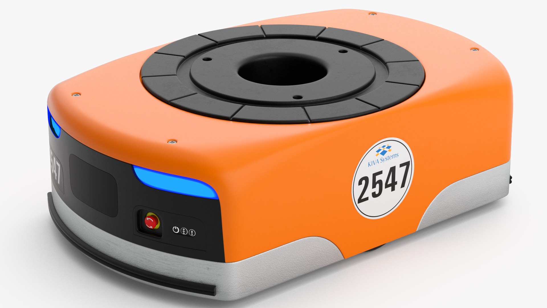 Amazon kiva warehouse robot model TurboSquid 1494118