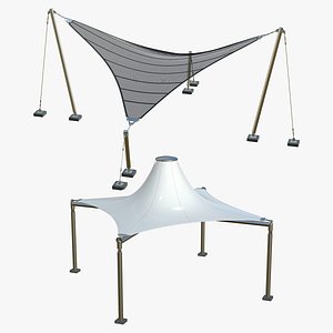 Tensile Structures Conical With Hyper
